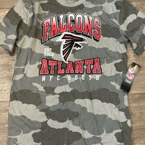 Atlanta Falcons Camouflage T-Shirt Large 14/16 youth